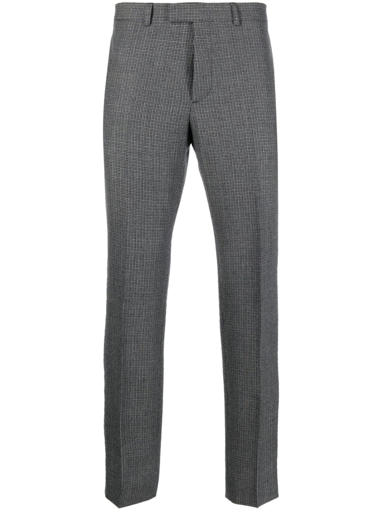 Pantalón gris que combina con una chaqueta gris para hombre
