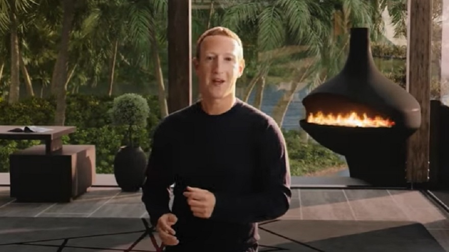 El avatar de Mark Zuckerberg en el Meta metaverso