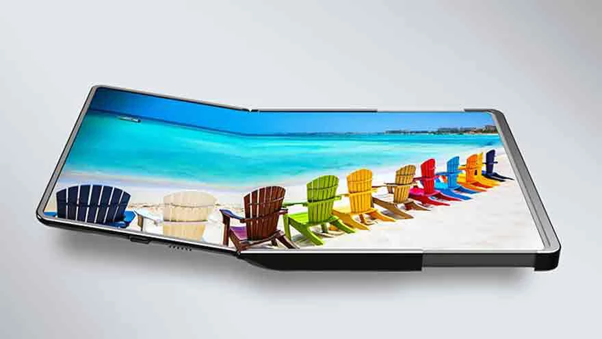 ¿Cómo es la nueva pantalla plegable de Samsung que además es enrollable?