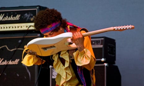 Jimi Hendrix, en el Summer Of Love Festival, Monterey Pop Festival