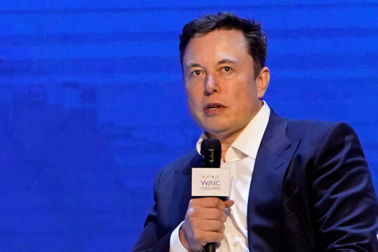 El CEO de Tesla Inc, Elon Musk, asiste a la Conferencia Mundial de Inteligencia Artificial (WAIC) en Shanghai