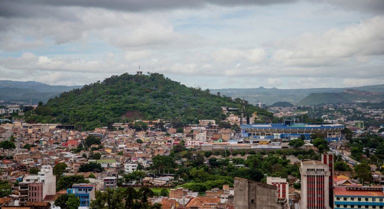 Vista de Tegucigalpa, la capital de Honduras.  Foto: ACNUR/Tito Herrera
