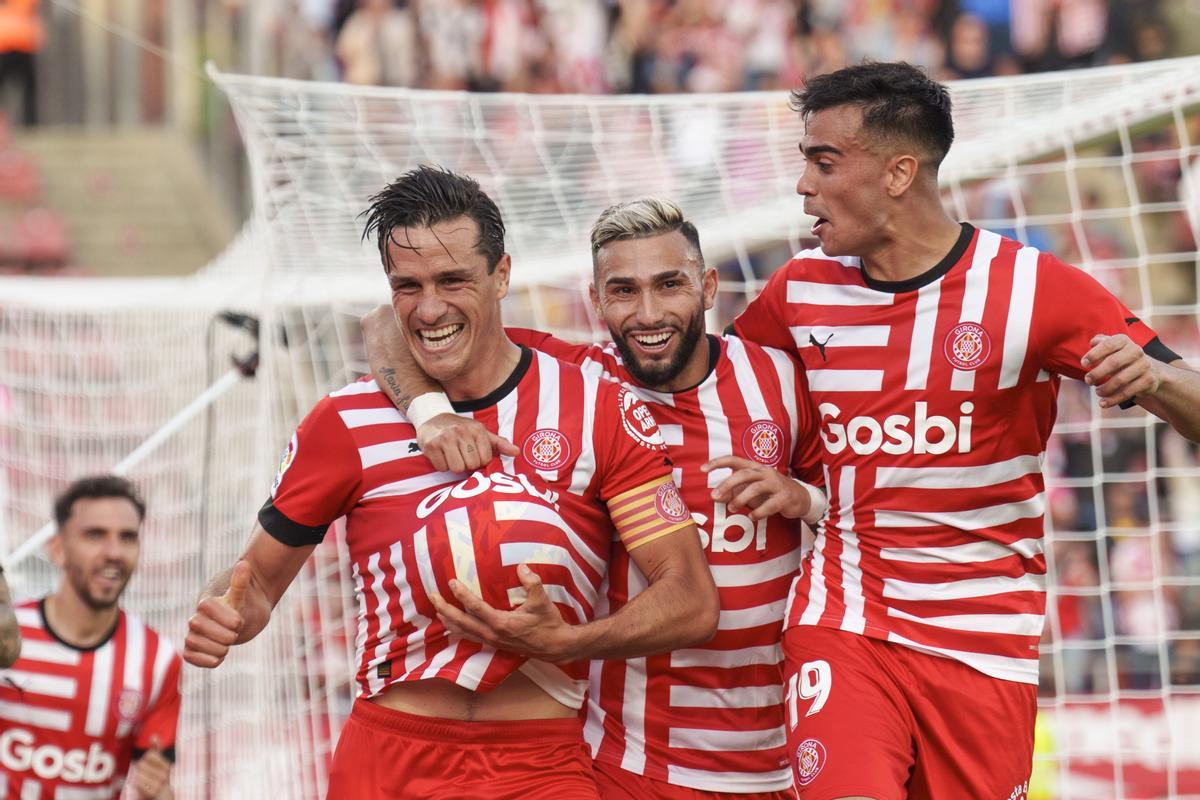 Resumen, goles y resumen del Girona 2 - 1 Mallorca de la jornada 33 de LaLiga Santander