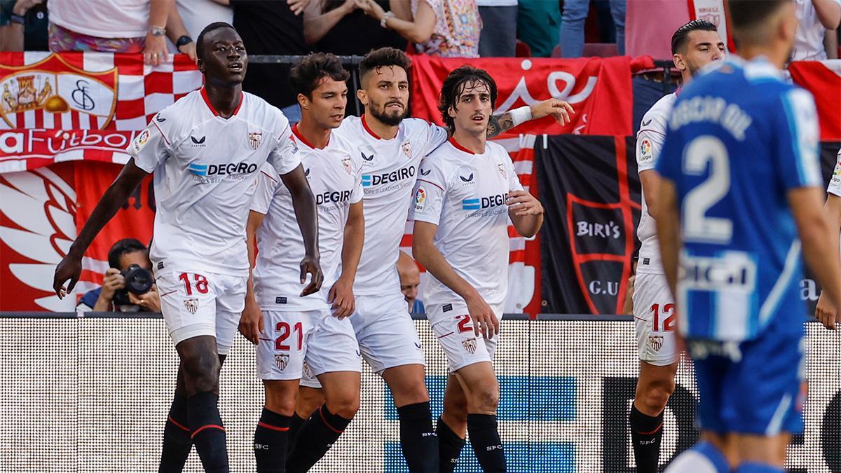 Resumen, goles y resumen del Sevilla 3 - 2 Espanyol de la jornada 33 de LaLiga Santander