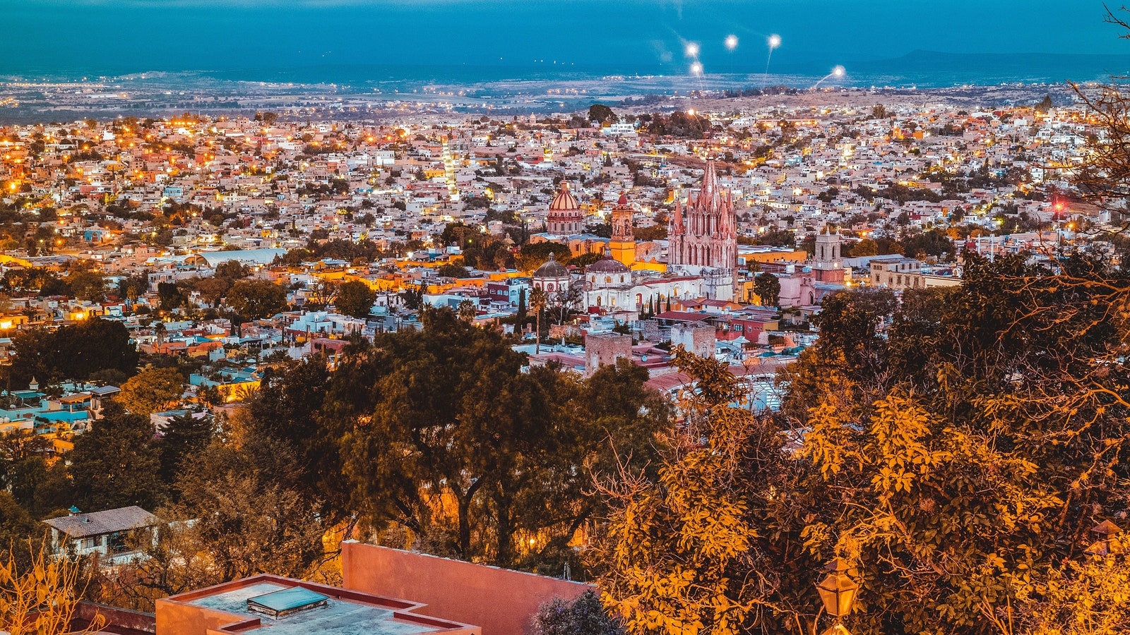 Vista panorámica de San Miguel de Allende