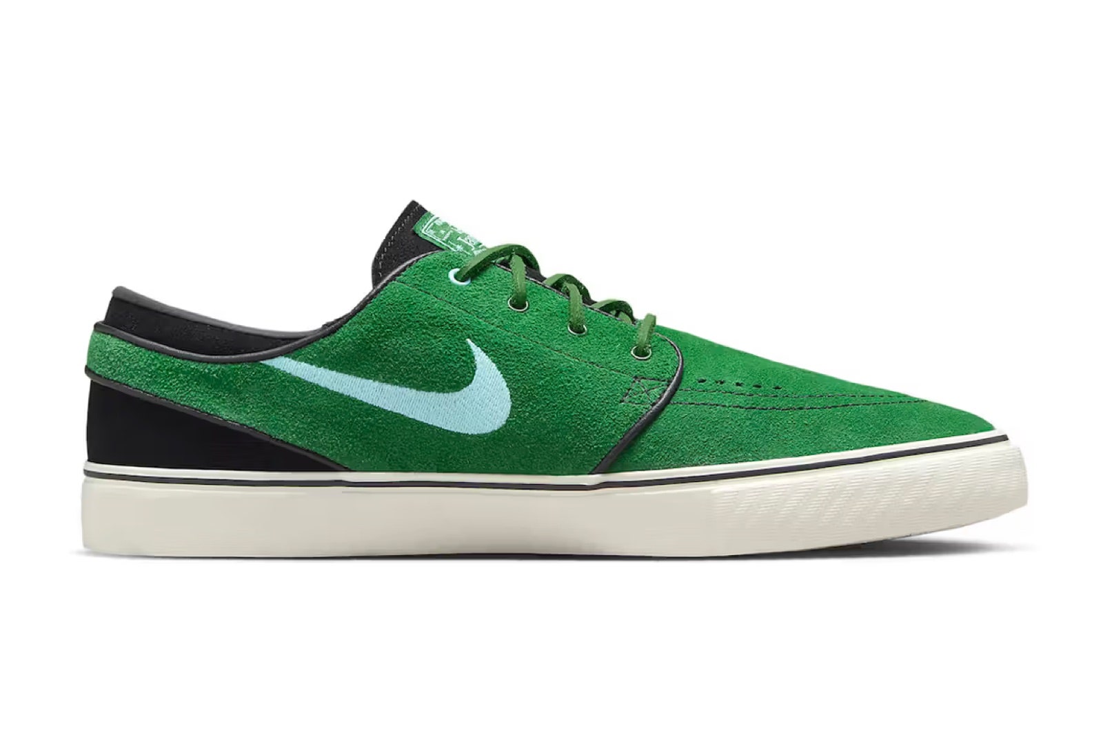 Zapatillas de tenis Nike SB Janoski OG 'George Green' en color verde con suela negra y blanca