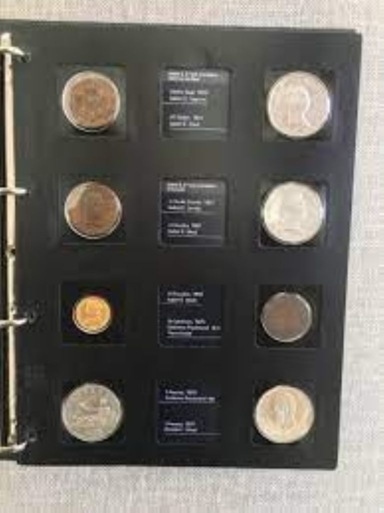 Conservación de monedas antiguas