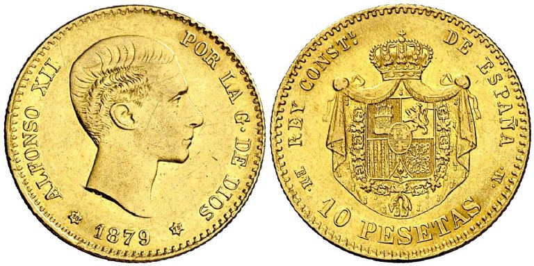 moneda de 10 pesetas