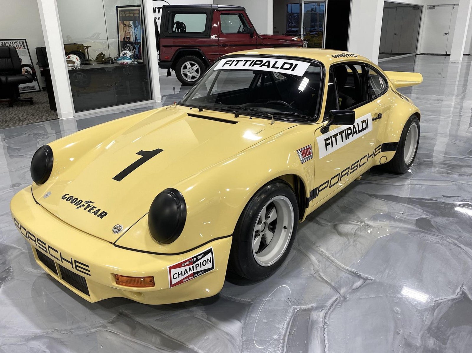 El Porsche 911 RSR que fue propiedad de Pablo Escobar.