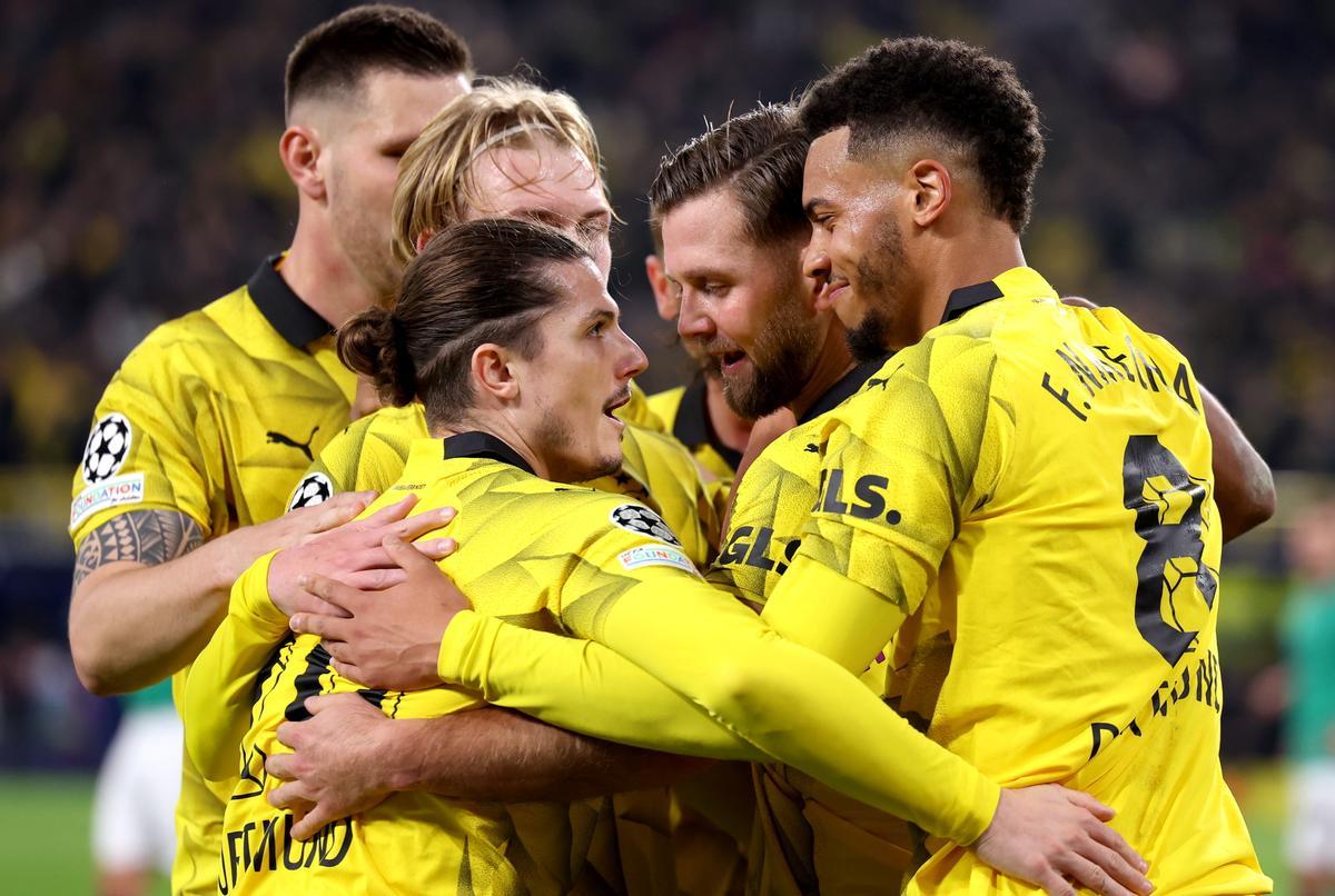 Resumen, goles y momentos destacados del Dortmund 2 - 0 Newcastle de la jornada 4 de la Fase de Grupos de la Champions League