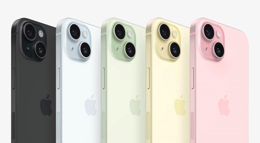 La serie iPhone 15 tiene 4 modelos y varios colores disponibles