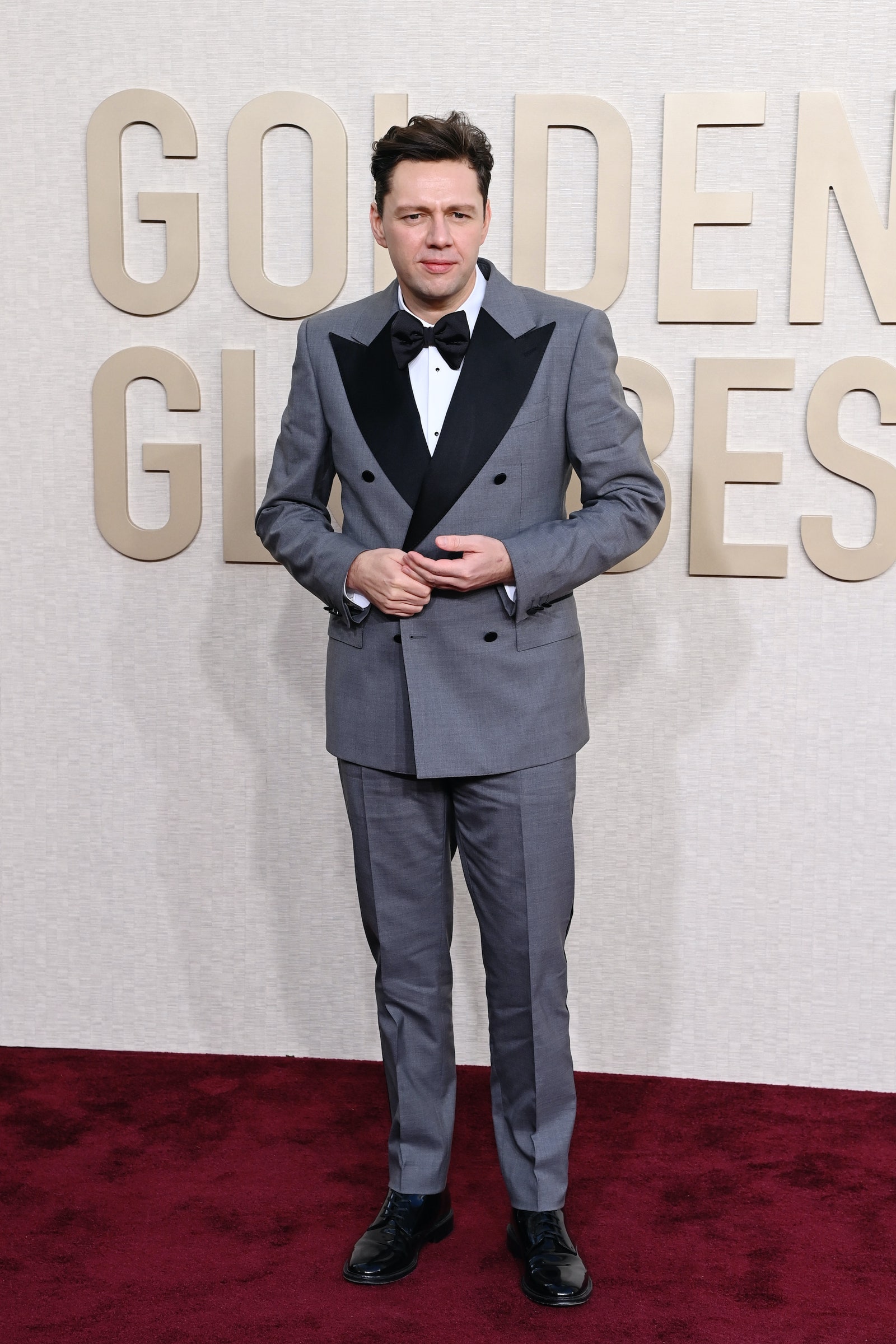 BEVERLY HILLS CALIFORNIA 07 DE ENERO Christian Friedel asiste a la 81ª edición anual de los Golden Globe Awards en el Beverly Hilton...