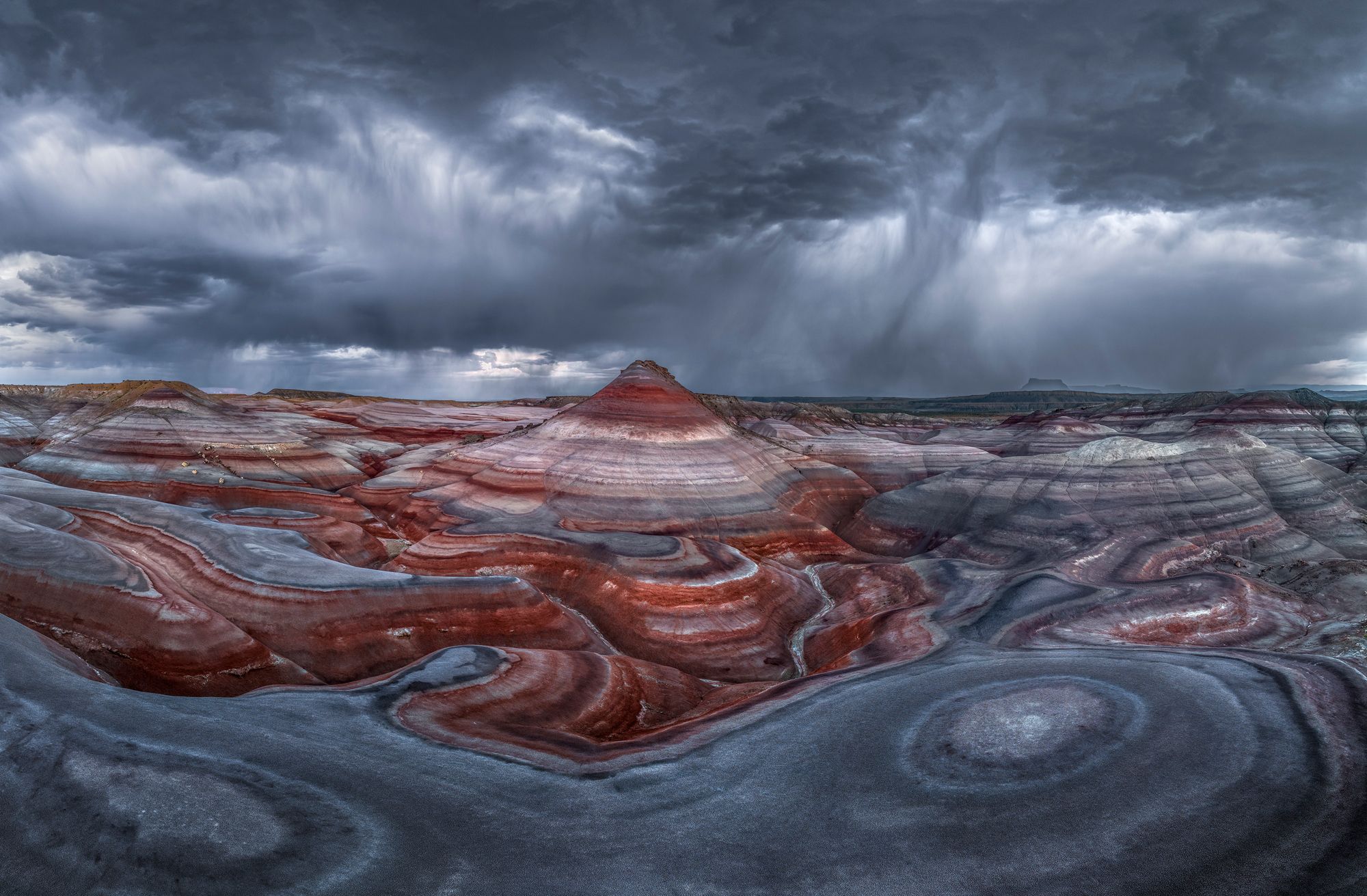 'Tormenta sobre el cañón'.  Imagen tomada en Utah (Estados Unidos).